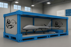 Monkey-Packaging Sonderladungsträger Drone