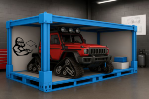 Monkey-Packaging Sonderladungsträger Schneemobil