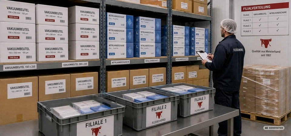 monkey-packaging-Standardisierte-Belieferung-von-Vakuumbeuteln-und-Nitrilhandschuhen-an-drei-Metzgerei-Filialen